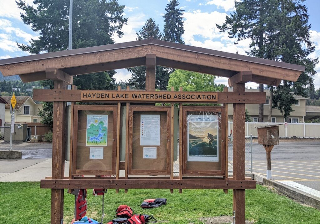 Honeysuckle Beach Information Kiosk